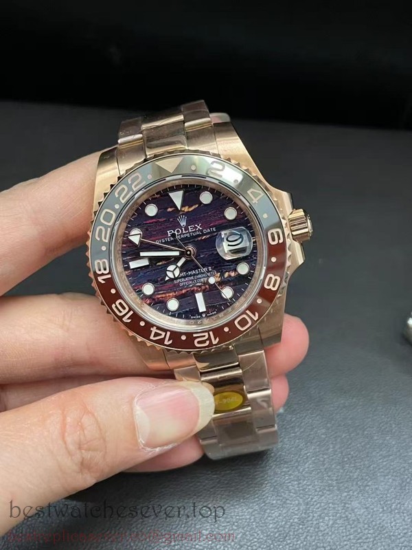 RXGR Rolex GMT-Master II Automatic S/S Ceramic Bezel Sapphire RXGR197