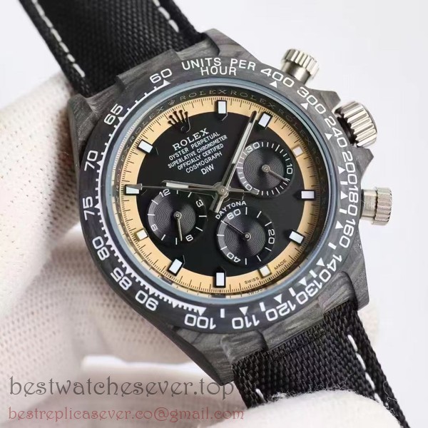RXGR Rolex Daytona Carbon Fiber Automatic Sapphire RXGR205